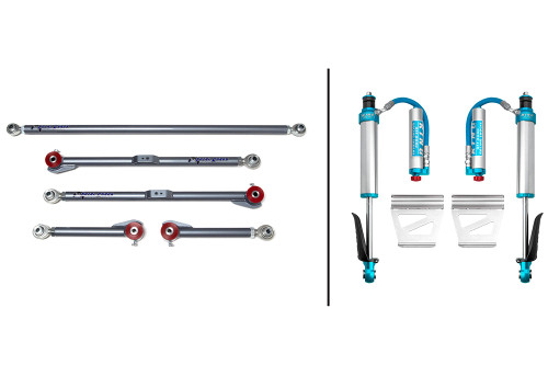 Main image for 07-17 Toyota FJ Cruiser Adjustable Rear Links with King 2.5 Inch Shocks