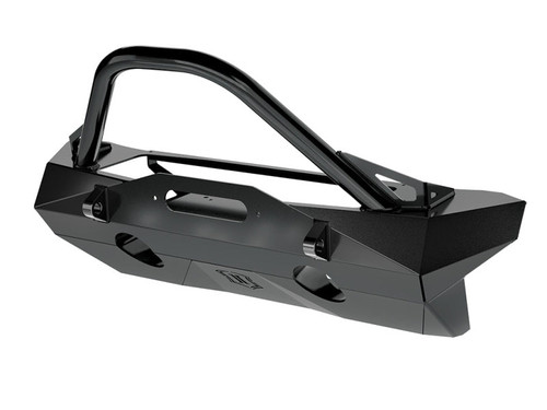 Main image for ICON 2018+ Jeep Wrangler JL / 2020+ Jeep Gladiator JT Pro Recessed Impact Front Bumper w/Bar & Tabs