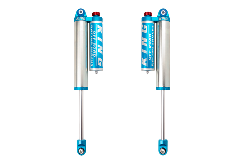 Main image for King Shocks 2016+ Nissan Titan XD Rear 2.5 Dia Piggyback Reservoir Shock w/Adjuster (Pair)