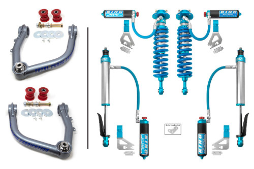 Main image for 08-22 Toyota Sequoia Lift Kit with King 2.5 Adjustable Shocks