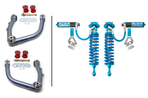 Main image for 08-22 Toyota Sequoia Lift Kit with King 2.5 Adjustable Front Shocks