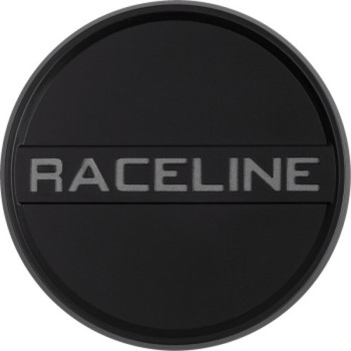 Main image for Raceline Center Cap - 4X137/156 - Satin Black w/Decal Pack
