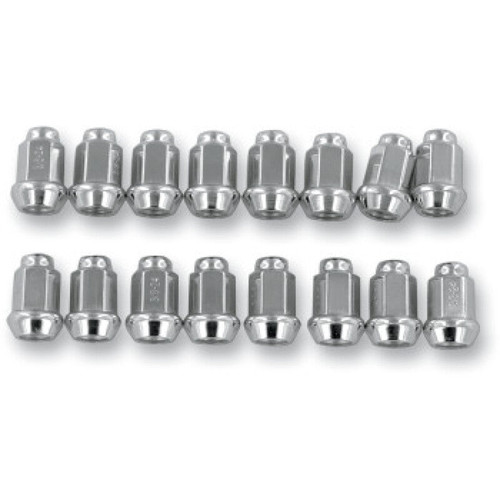 Main image for Raceline Conical Lug Nuts - 3/8in-24 - 16 Pack - Chrome
