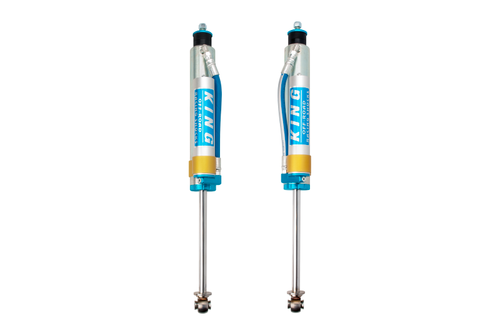 Additional image for King Shocks 07-18 Jeep Wrangler JK Front 2.5 Dia Piggy Hose Res Shock 3-5in Lift (Pair)