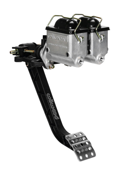 Main image for Wilwood Adjustable Brake Pedal - Dual MC - Rev. Swing Mount - 6.25:1