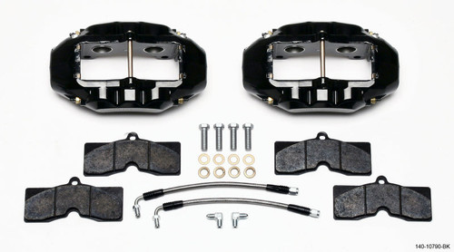 Main image for Wilwood D8-4 Rear Caliper Kit Black Corvette C2 / C3 65-82