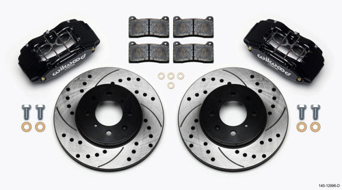 Main image for Wilwood DPHA Front Caliper & Rotor Kit Drilled Honda / Acura w/ 262mm OE Rotor Main image for Wilwood DPHA Front Caliper & Rotor Kit Drilled Honda / Acura w/ 262mm OE Rotor