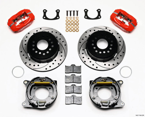 Main image for Wilwood Forged Dynalite P/S P-B Kit Drilled-Red New Big Ford 2.50in Offset Main image for Wilwood Forged Dynalite P/S P-B Kit Drilled-Red New Big Ford 2.50in Offset