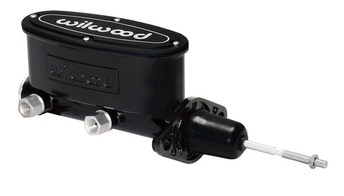 Main image for Wilwood High Volume Tandem Master Cylinder - 15/16in Bore Black-W/Pushrod