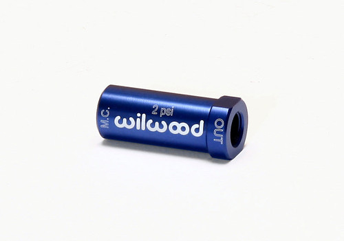 Main image for Wilwood Residual Pressure Valve - New Style - 2# / Blue Main image for Wilwood Residual Pressure Valve - New Style - 2# / Blue