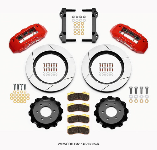 Main image for Wilwood TX6R Front Kit 15.50in Red 2010-Up Ford F150 (6 lug)