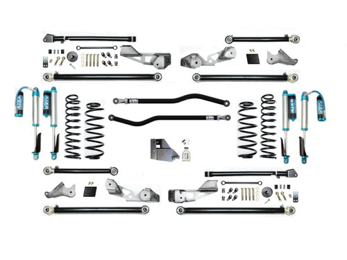 Main image for 4.5 INCH LIFT GAS HIGH CLEARANCE LONG ARM JEEP WRANGLER JLU SUSPENSION SYSTEM ( 4 DOOR ONLY )
