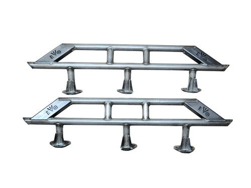 Main image for 2 DOOR ROCK SLIDERS (RAW) FOR JK Wrangler