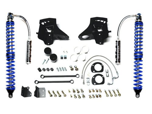 Main image for Jeep Wrangler KING Coilover Conversion Kit. Front Bolt On (BLACK) FOR JK/JKU 2 DOOR & 4 DOOR  2007-2018
