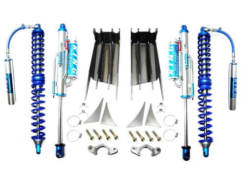 Main image for JK JKU FRONT DOUBLE THROW DOWN KING COILOVER BYPASS SHOCK SYSTEM ( DANA 30/44 ) JEEP WRANGLER