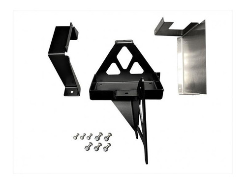 Main image for JL/JT GLADIATOR STARTER BATTERY RELOCATE FOR FRONT COILOVER/DTD, BLACK