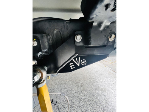 Main image for Jeep Gladiator Rear Swaybar Frame Tab Stiffener Gusset PAIR BLACK