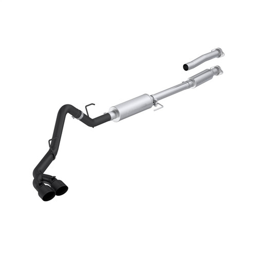 MBRP 21-26 Ford F-150 3in Cat Back Single Side Exit Exhaust - Black - S5277BLK Photo - Primary