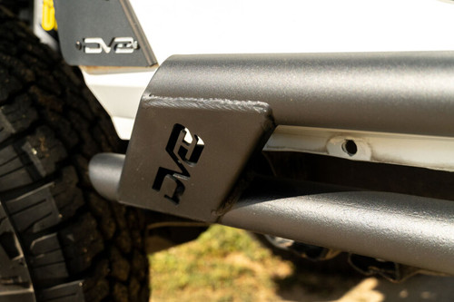 DV8 Offroad 2007-2018 Jeep Wrangler JK 4-Door Rock Sliders - SRJK-07 Photo - out of package
