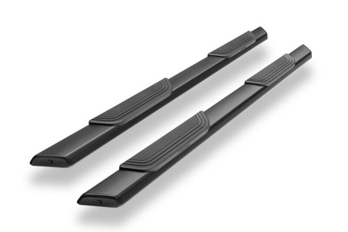RealTruck 15-26 Ford F150 / 17-26 Ford F250/F350 SD Crew Cab Traxio 4in Nerf Bars - Textured Black - NBF24-87103-26T Photo - Primary
