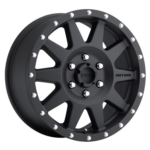 Main image for Method MR301 The Standard 17x7.5 +50mm Offset 6x130 84.1mm CB Matte Black Wheel