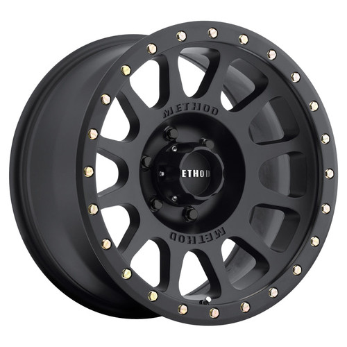 Main image for Method MR305 NV 17x8.5 0mm Offset 6x5.5 108mm CB Matte Black Wheel Main image for Method MR305 NV 17x8.5 0mm Offset 6x5.5 108mm CB Matte Black Wheel