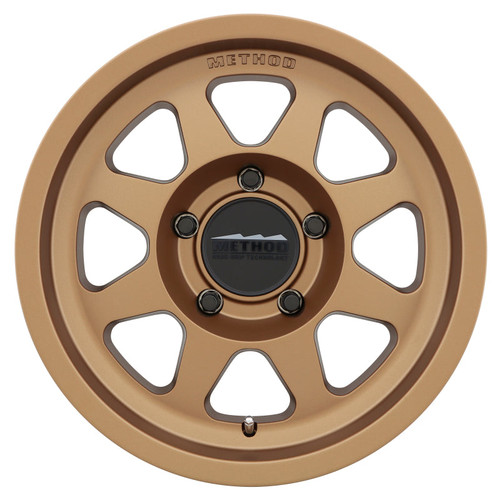 Main image for Method MR701 17x9 -12mm Offset 5x5 71.5mm CB Method Bronze Wheel Main image for Method MR701 17x9 -12mm Offset 5x5 71.5mm CB Method Bronze Wheel