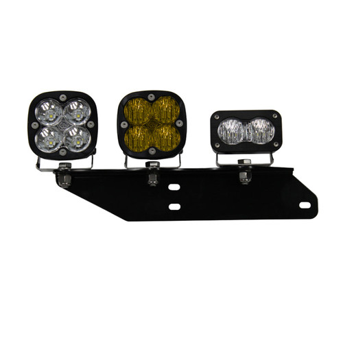 Main image for Baja Designs 17-18 F-150 Raptor Fog Light & Sportsmen Fog Pocket Kit - Amber