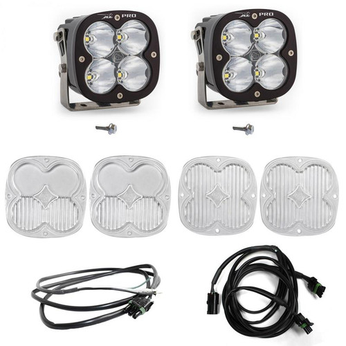 Main image for Baja Designs 2021+ Ford Bronco A Piller Light Kit XL Pro Spot w/Upfitter
