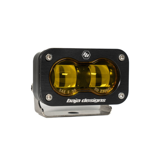 Main image for Baja Designs 17-20 Ford F-150 Raptor S2 SAE Pro Fog Pocket Kit - Amber