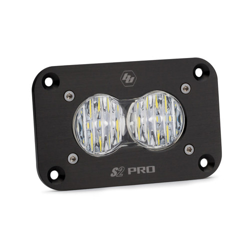 Main image for Baja Designs S2 Sport Flush Mount Wide Cornering Pattern LED Work Light - Clear Lens Main image for Baja Designs S2 Sport Flush Mount Wide Cornering Pattern LED Work Light - Clear Lens