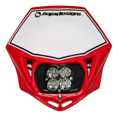 Main image for Baja Designs Motorcycle Race Light LED DC Red Squadron Sport