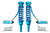 Additional image for King Shocks 2010+ Toyota 4Runner w/KDSS Front 2.5 Dia Remote Res Coilover w/Adjuster (Pair)