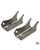 Weld-On Outboard Shock Mount Kit, JK Lower Front