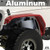 Aluminum Overland Tube Fenders, JK Wrangler, Front