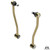 JL Wrangler Rear Offset Sway Bar Links, 12"