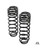 JL Wrangler 2 Door, 2.5", True Dual Rate Coils, Rear