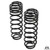JL Wrangler 2 Door, 2.5", True Dual Rate Coils, Rear