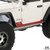 Aluminum Rocker ExoSkin, Pair, JL Wrangler, JL 2-Door