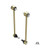 JT Gladiator Rear Sway Bar Link Kit, 12.25"