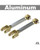 Aluminum Control Arms, Double Adjustable, TJ/LJ/XJ Upper Front