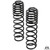 TJ/LJ/XJ Wrangler Coils, True Dual Rate Coils, 5.5", Front