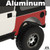 Extended Corner Guards, Pair, TJ, Aluminum
