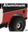 LJ Wrangler Aluminum Extended Corner Guards, Pair
