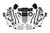 4 Inch Lift Kit w/ 4-Link | FOX 2.5 Coil-Over Conversion - Performance Elite | Ram 3500 (13-18) 4WD | Diesel