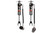 FOX 2.5 Front Shocks w/ DSC Reservoir Adjuster | 1.5-2.5 Inch Lift | Performance Elite Series | Chevy Silverado and GMC Sierra 2500HD / 3500HD (20-26)