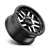 Additional image for KMC Wheels KM540 17X8.5 6X120 S-BLK MACH 18MM KM54078577518