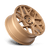 Additional image for KMC Wheels KM708 17X8 5X4.5 M-BRONZE 38MM KM70878012638