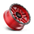 Additional image for KMC Wheels KM544 17X8.5 6X5.5 C-RED BLK-LP 00MM KM54478568900