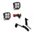 Main image for Baja Designs 2007-2013 GM Silverado/Sierra Squadron Sport Lights A-Pillar Kit
